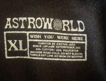 Travis Scott Astroworld Wish You Were Here Hoodie Black XL - 4