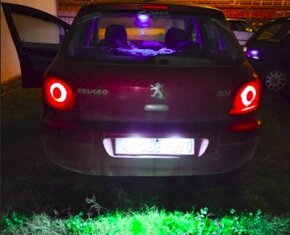 LED osvetleni SPZ EVC značky Peugeot Citroen - 4