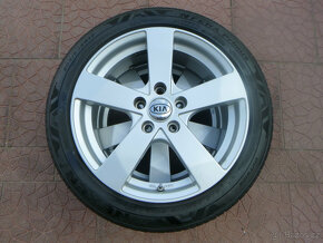 Letní alu sada orig Dezent  5x114,3 7Jx17 ET48 TPMS DOT 0521 - 4