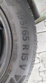 Prodám 4 x letní pneu Continental 195/65/15 r.v.2023 - 4