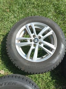 Zimní sada originál Seat 5x100 Pirelli 185/65/15 Ibiza - 4