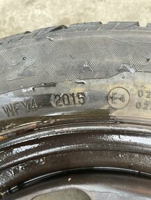 Plech disky 5x100 včetně zimních pneu 185/55R15 - 4