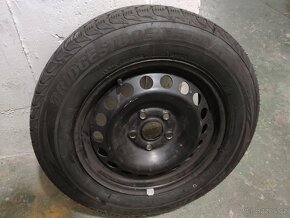 Zimní pneumatiky Bridgestone 195/65 R15 91H vč. disků - 4