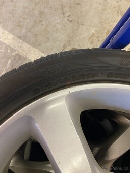 Letní pneu 215/45 R17 Hankook na Subaru kolech - 4