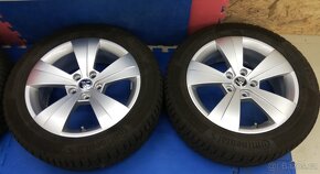 Zimní alu kola se senzory ŠKODA TRITON 215/55 R17 5x112 - 4