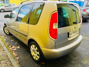 ŠKODA ROOMSTER 1.2 Tsi PUVOD ČR, PARKOVACÍ SENZORY KLIMA - 4