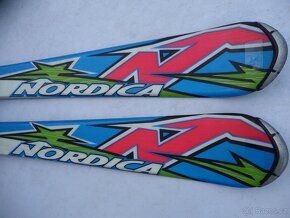 230. lyže NORDICA - 140cm + boty NORDICA 41 eu SET - 4