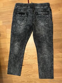 Pánské džíny , kalhoty „Jogger" XXL  v textu - 4