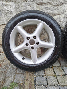 Alu kola Brorbet 5x112 + zimní pneu 205/55 R16 - 4