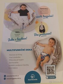 Deka do autosedačky, značka snugglebundl - 4