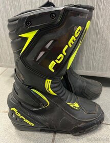 43. Moto boty FORMA FRECCIA černo/fluo žluté 37 - 4