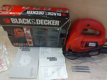 Přímočará pila Black & Decker s elektronikou, 450 W, krabice - 4