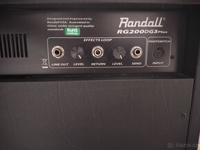 Prodám kombo Randall RG200D G3 Plus - 4