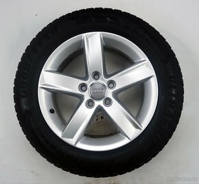 Audi A4 - Originání 16" alu kola - Zimní pneu - 4