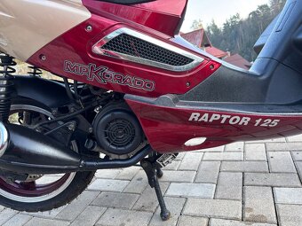 Skútr Raptor 125 - Jonway - najeto 8 km - více v popisku - 4