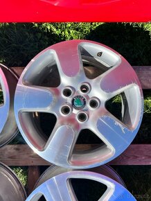 5x112 R17 originál alu disky Škoda Octavia Scout - 4