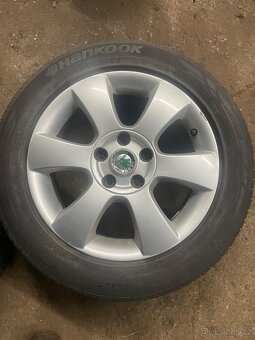 ALU KOLA + LETNÍ PNEU 205/55R16 SEAT16" ŠKODA VW - 4