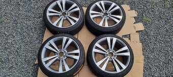 Alu kola Originál Mercedes 5x112 9,5x19 ET 43,5 235/40r19 - 4