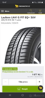 Pneu 205/70 R15 - 4