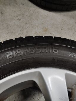 Alu originál Citroen 16"+pneu Michelin 215/55 R16 - 4