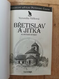 Kniha pro dívky Břetislav a Jitka klášterní intriky nová - 4