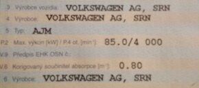 Motor 1.9 TDI PD škoda,VW - 4