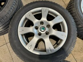 Alu kola R16 5x112 + zimní pneu 205/55 R16 - 4