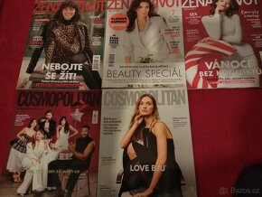 8 časopisů 2024 nové,nečtené H.Baz.Žena a život Cosmopolitan - 4