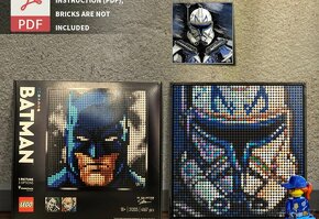 LEGO Art 31205 Jim Lee Batman (Boba Fett, atd) - 4