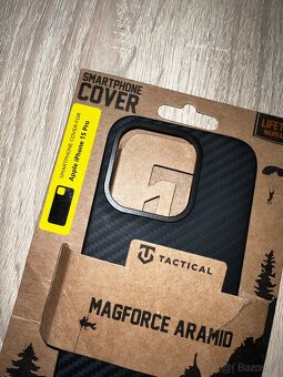 Tactical MagForce Aramid kryt pro iPhone 15Pro - 4