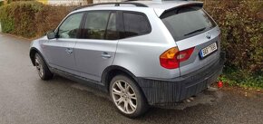 BMW X3 e83 3.0d, 2004, Čr, 224tkm špatný motor - 4