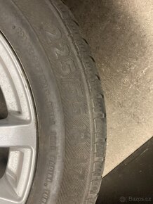 Alu BROCK 5x112 + zimní pneu Barum 225/55r17 - 4