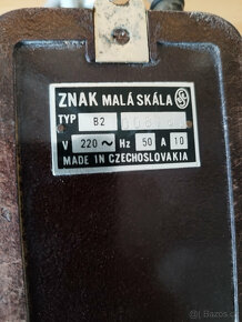 Expoziční hodiny NOVEX typ B-2 ZNAK MALÁ SKÁLA 1974 - 4