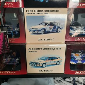 1:18 Rally  modely Autoart Sunstar Kyosho Ut - 4