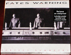 CD Fates Warning ‎– Perfect Symmetry 1989 digipack - 4