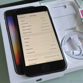 iPhone SE 2022 5G, 64GB, Midnight - 4