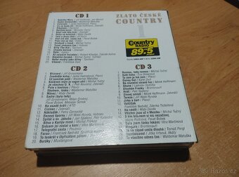 Cd - 3 cd Zlato České country - 4