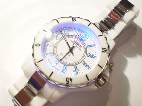 moderní dámské hodinky BIRDS LED podsvíceno - 4