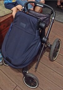 Cybex PRIAM 3 MIDNIGHT BLUE PLUS, CHROME BLACK - 4