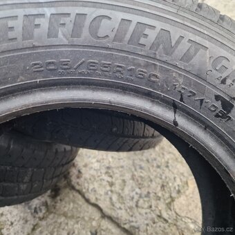 PRODÁM 4 LETNÍ PNEU GOODYEAR 205/65/16C, CENA JE ZA 4 PNEU.I - 4