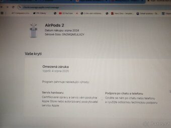 Nové Apple AirPods sluchátka (2. generace) - 4