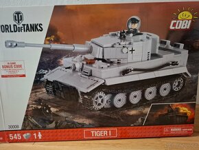 Prodám stavebnici Cobi lego - model Tiger 1 - 4