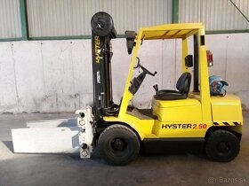 Vysokozdvižný vozík - Hyster H 2.50 XM s chápadlom CASCADE - 4