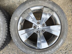 17"zimní alu sada Triton 5x112 origo Superb 3 Passat B8 3G - 4