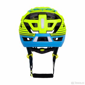 Přilba FORCE RAPTOR MTB fluo-modrá L - XL - 4