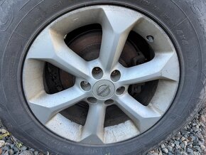 Originální Alu kola Nissan 17 6x114.3 255/65/17 - 4