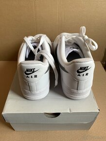 Nike Air Force 1 Low Spray Swoosh White Black Grey - 4