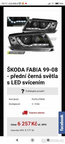 Tuningová světla Škoda fabia 1 - 4