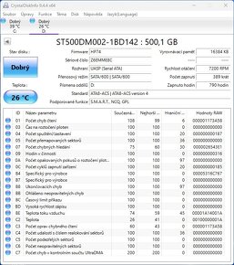 500 GB HDD Seagate Barracuda - MÁLO POUŽITÝ - 4