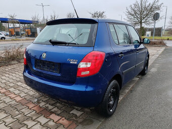 benzínová Škoda Fabia 2 poctivé super kilometry 107000km - 4